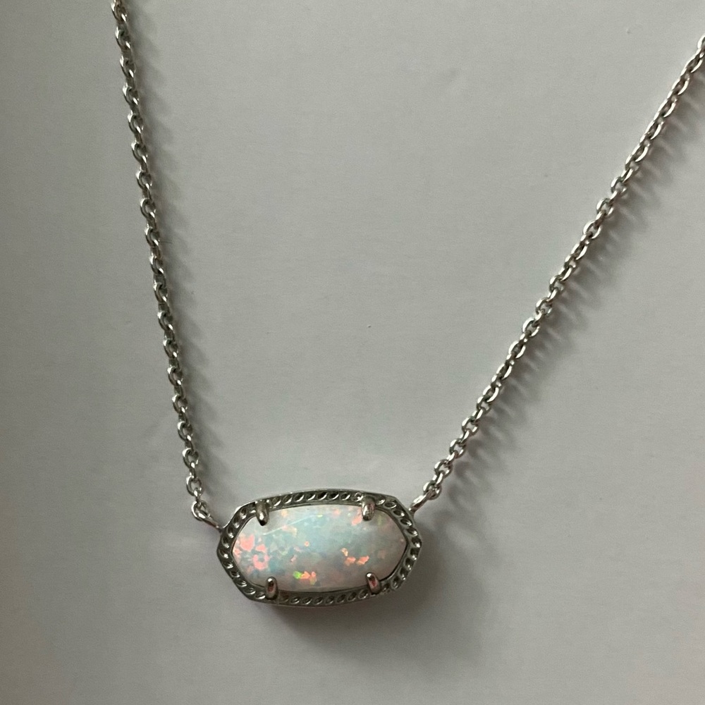 Silver Elisa Kendra Scott Necklace